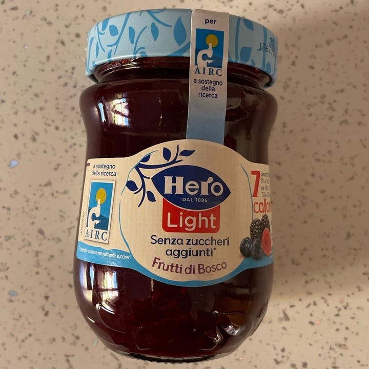 photo of Hero Light Hero light Frutti di bosco shared by @laceliacavegana on  11 Jul 2022 - review