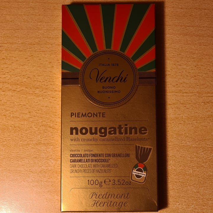 photo of Venchi Cioccolato fondente Piemonte Nougatine shared by @sara1234 on  27 Dec 2021 - review