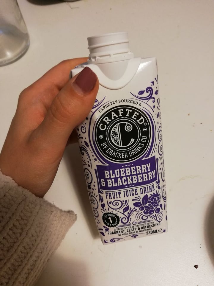 review photo of Cracker Drinks Crafted Blueberry And Blackberry Juice Drink shared by @nanalaf on 19 Feb 2020 - review