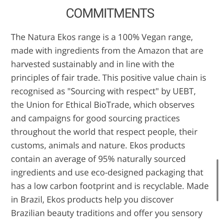 review photo of Natura Néctar para Manos Maracuyá Ekos shared by @bmkaren on 29 Sep 2021 - review