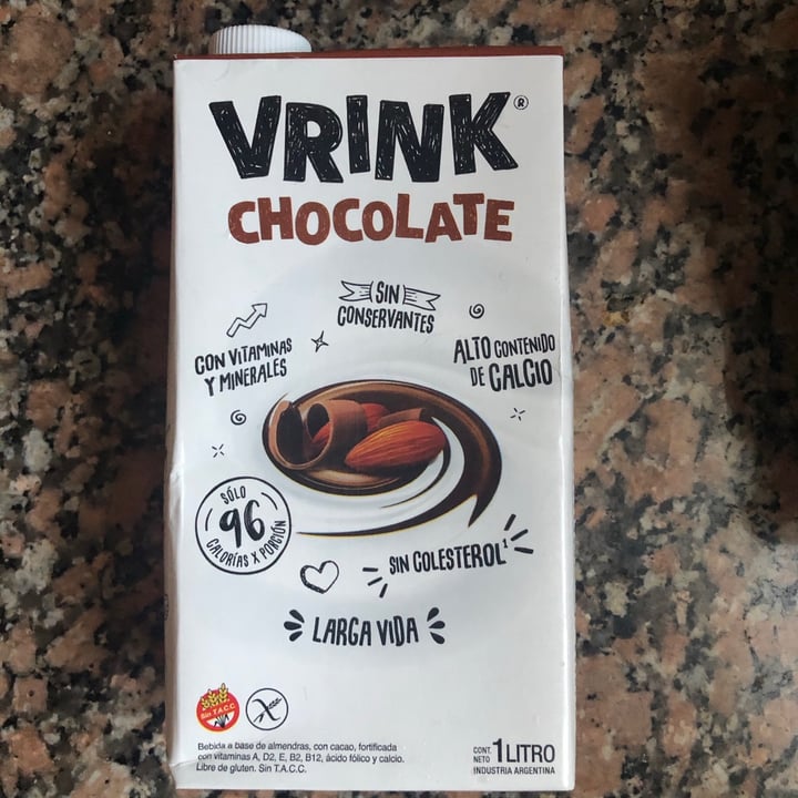 photo of Vrink Vrink Chocolate de Almendras shared by @soffveggie on  09 Dec 2020 - review