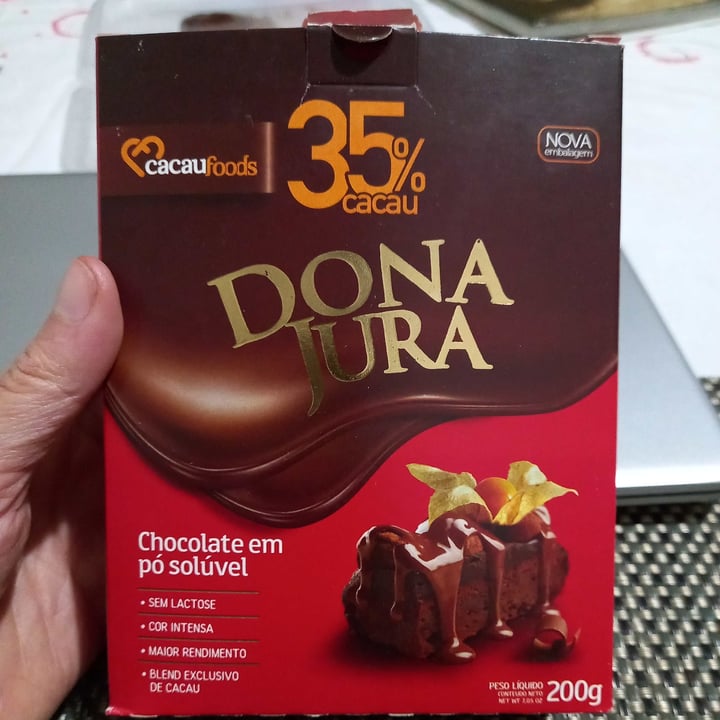photo of Dona jura Cacau em pó 35% shared by @antoniamariaclaudia on  18 May 2022 - review