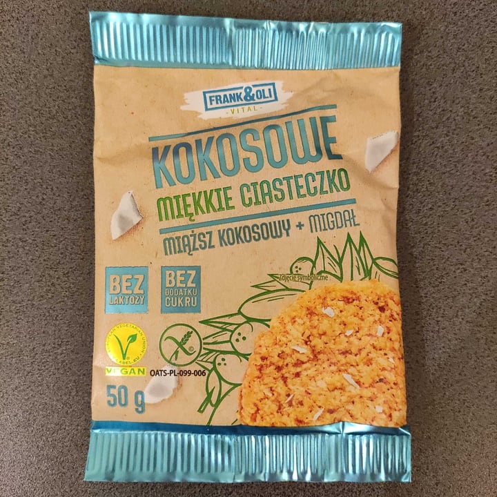 photo of Frank&Oli Soft coconut cookie shared by @malgosia90 on  24 Apr 2021 - review