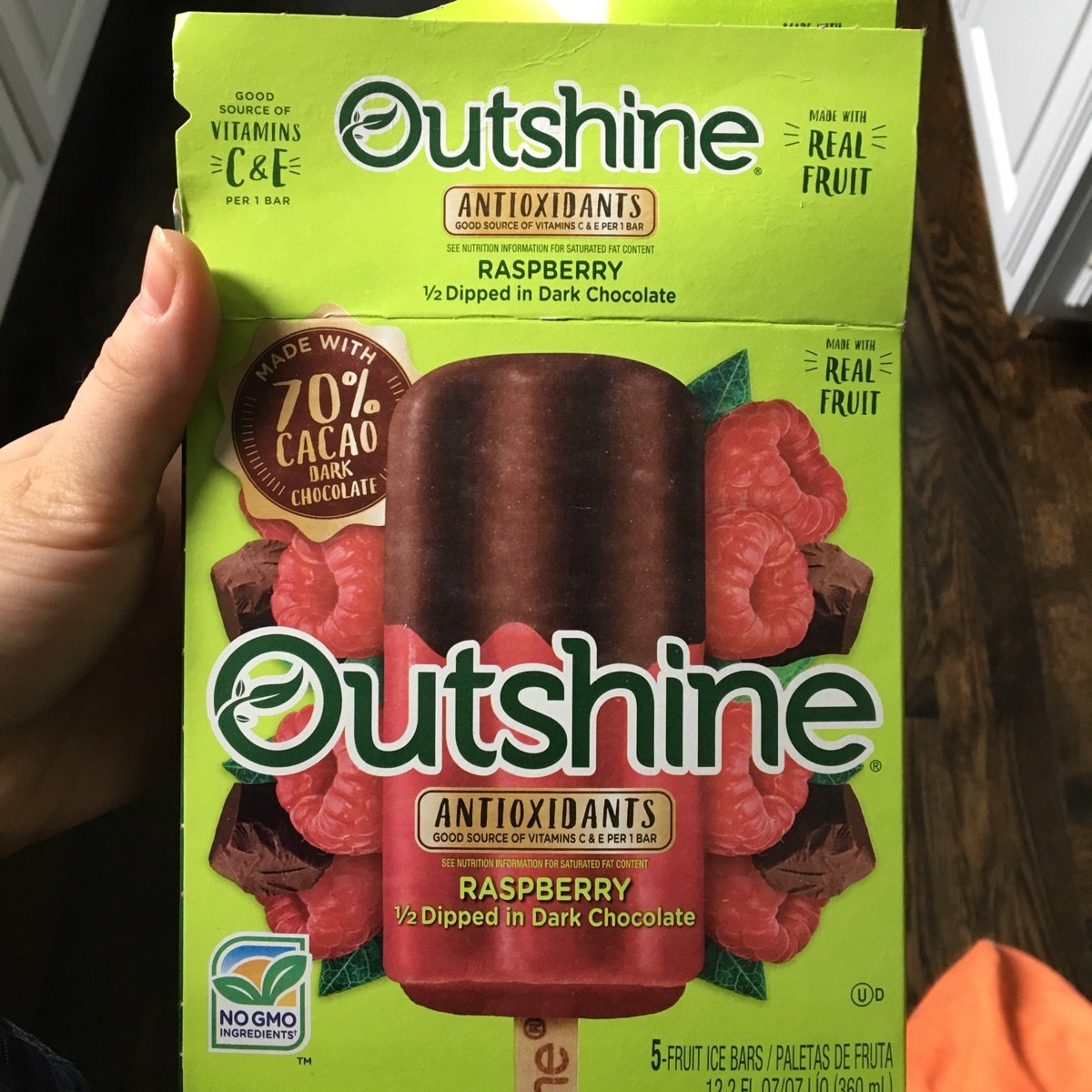 Outshine Raspberry dipped in dark chocolate Reviews abillion