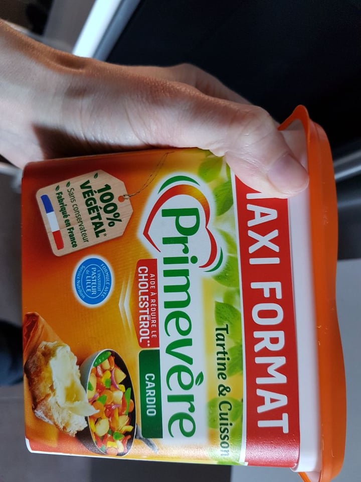 photo of Primevère Margarine tartine et cuisson shared by @vivelesdindons on  15 Mar 2020 - review