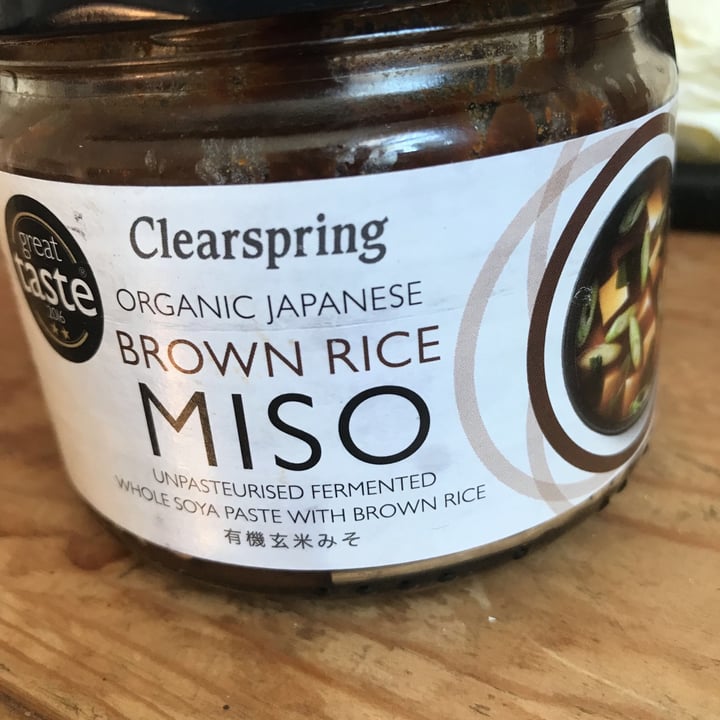 photo of Clearspring Brown rice Miso shared by @zebedee on  22 Apr 2020 - review