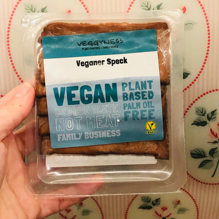 photo of Veggyness Veganer Speck shared by @nicole- on  01 Mar 2022 - review