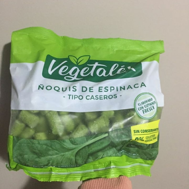 photo of Vegetalex Ñoquis de Espinaca shared by @evelyneich on  02 Oct 2021 - review