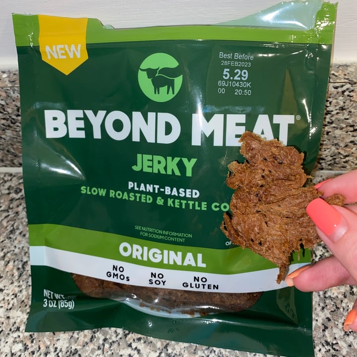 photo of Beyond Meat Jerky Original shared by @lexie23js on  22 May 2022 - review