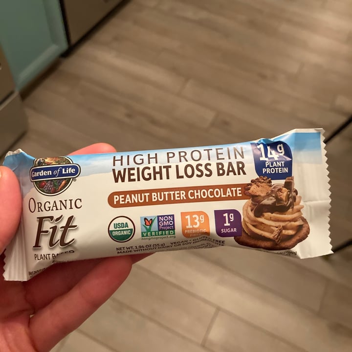 review photo of Garden of Life Peanut Butter Chocolate Bar shared by @healthyveganfoodie on 15 Nov 2020 - review