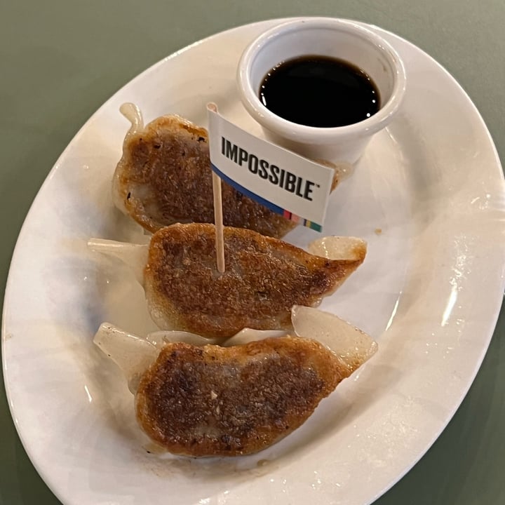 photo of Privé Somerset Pan-Fried Impossible™ Gyoza shared by @wahlows on  07 Jul 2022 - review
