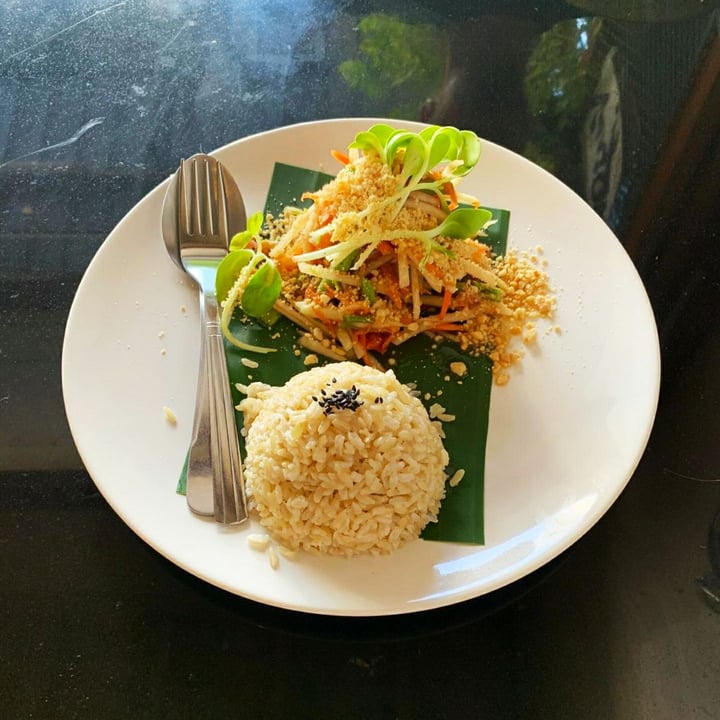 photo of Asa Vegan Kitchen and Studio Som Tum and Coconut Rice shared by @hellotherenowhere on  06 Jan 2020 - review