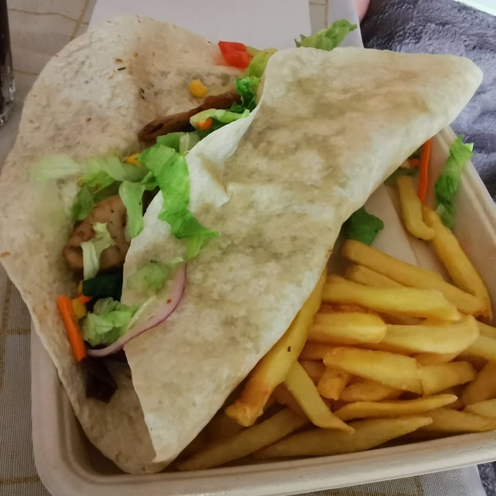 photo of Beykebap Nevada Shopping Menú Kebap Vegano shared by @vegananyi on  08 Oct 2022 - review