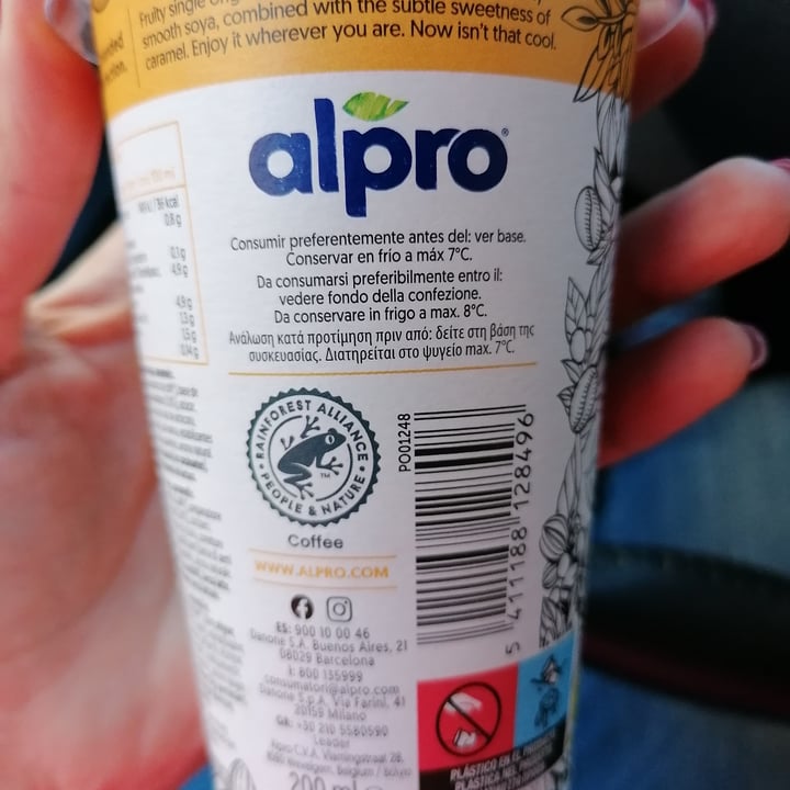 photo of Alpro Caffé freddo soya e caramello shared by @ilariazag on  23 Sep 2022 - review