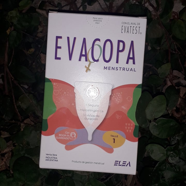 photo of Elea Copa Menstrual shared by @vegana0410 on  24 Oct 2021 - review