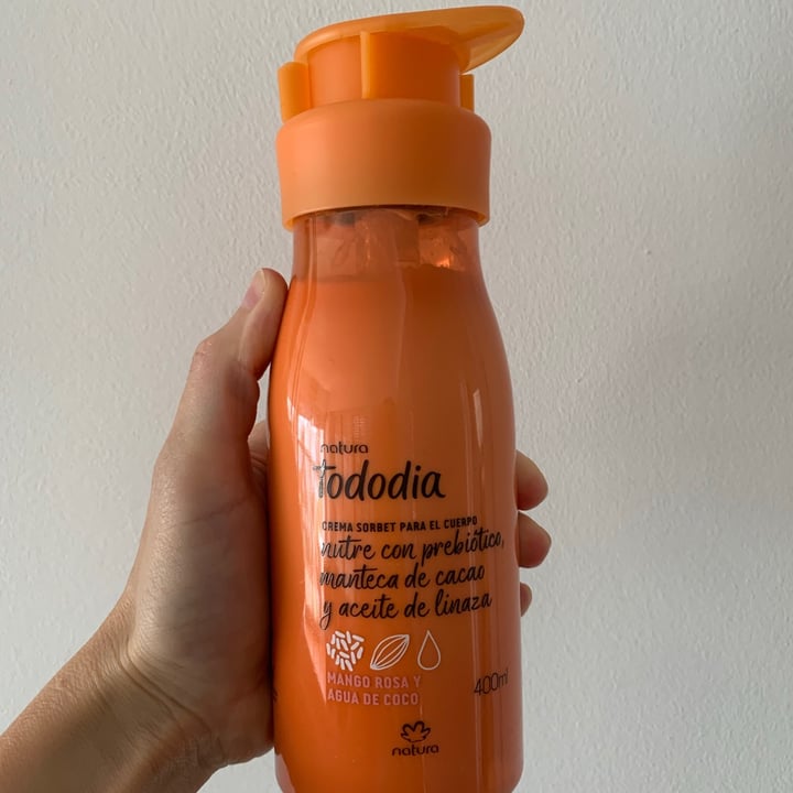 photo of Natura Crema hidratante corporal Tododia shared by @canica on  01 Feb 2021 - review