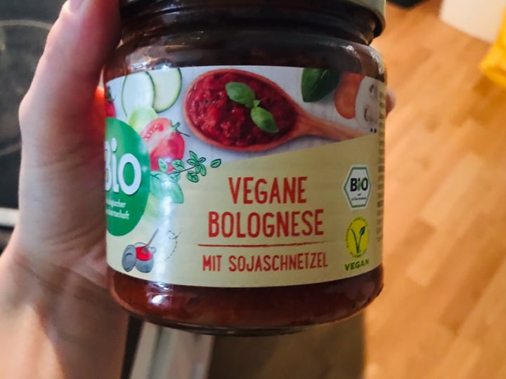 photo of dmBio Vegane Bolognese shared by @deniz on  06 Jan 2020 - review