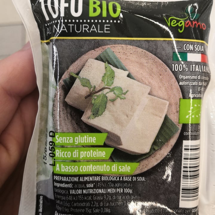 review photo of Vegamo Tofu bio al naturale shared by @chiaradegg on 28 Mar 2022 - review
