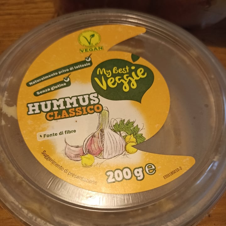 photo of My Best Veggie Hummus classico shared by @marta555 on  03 Sep 2022 - review