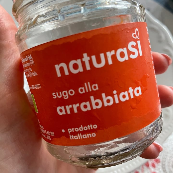 photo of Natura Sì Sugo all'arrabbiata shared by @alicewithcats on  06 Aug 2022 - review
