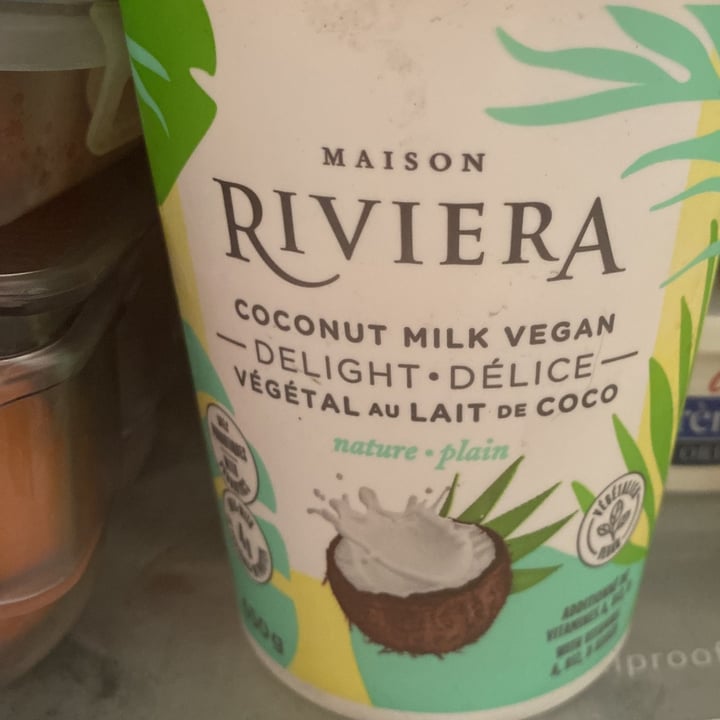 photo of Maison Riviera Plain Coconut milk Vegan Delight shared by @kaleyjevnikar on  08 Jun 2021 - review