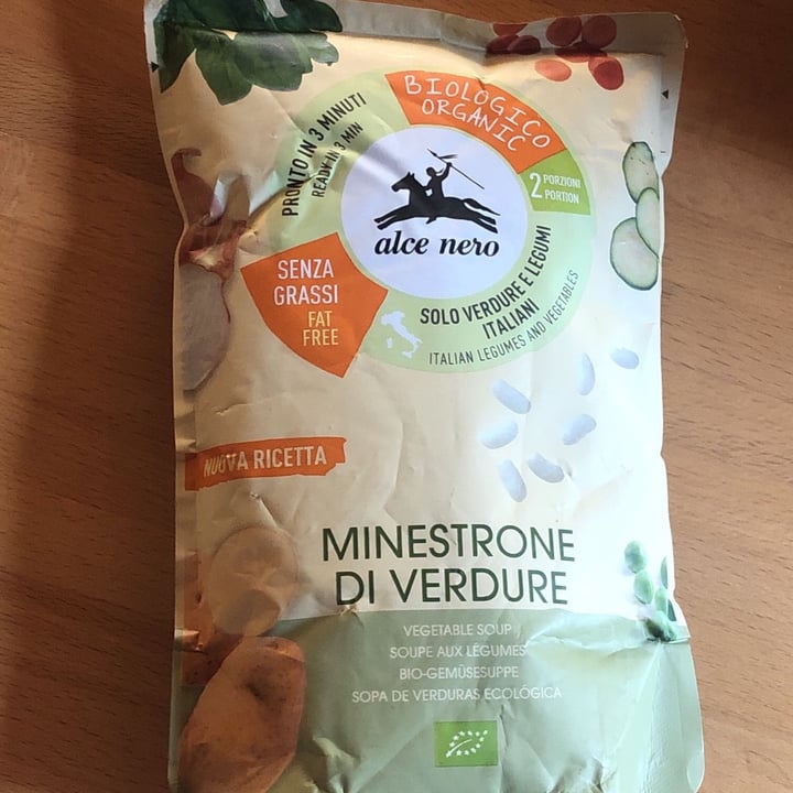 review photo of Alce Nero Minestrone di verdure in busta shared by @vegmamy on 03 Dec 2021 - review