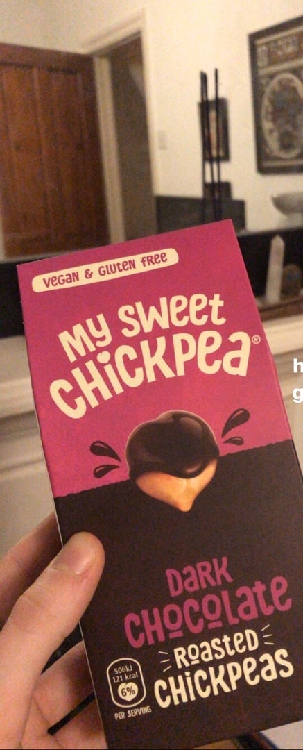 review photo of My Sweet Chickpea Dark Chocolate Roasted Chickpeas shared by @s0phierose on 26 Dec 2019 - review