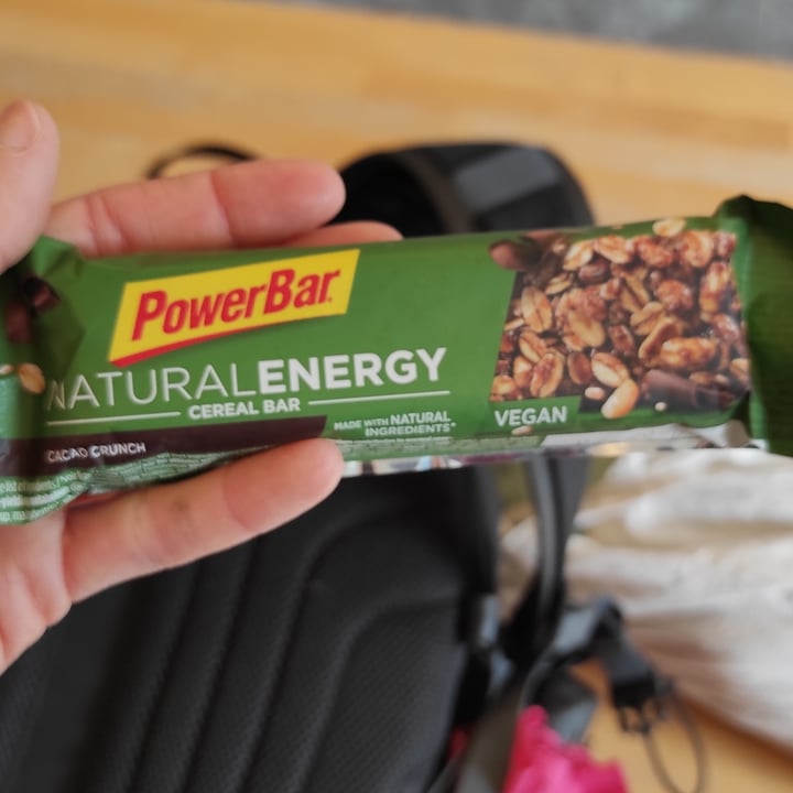 photo of Power bar Natural Energy Cereal Vegan Cacao Crunch shared by @lelepolly on  12 May 2022 - review