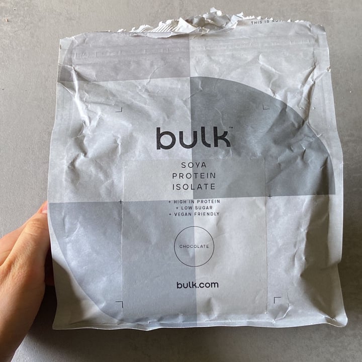 photo of Bulk Vegan soya protein isolate chocolate shared by @piah on  03 Jan 2022 - review