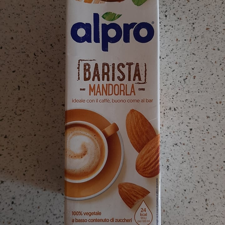 photo of Alpro Almond milk barista shared by @thelonelyfr0g on  22 Sep 2021 - review