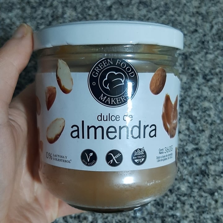 photo of Green Food Makers Dulce De Almendra shared by @larafernandezn on  26 Aug 2021 - review
