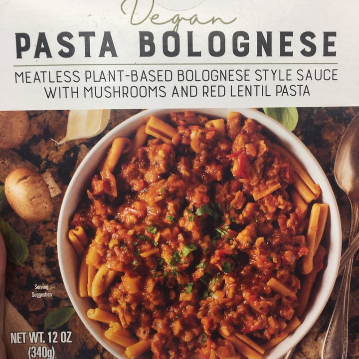 photo of Trader Joe's Vegan Pasta Bolognese shared by @courtneykelli on  04 Sep 2021 - review