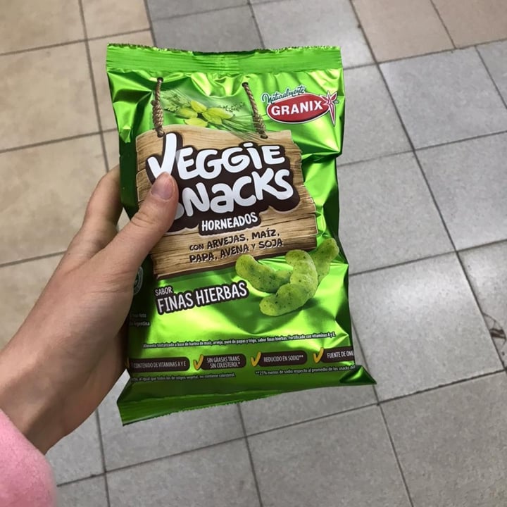 review photo of Granix Veggie Snacks Horneados Finas Hierbas shared by @fede71 on 04 Oct 2020 - review
