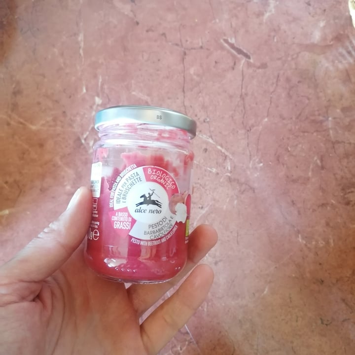 review photo of Alce Nero Pesto di barbabietola e cavolfiore shared by @raffaella82 on 22 Apr 2021 - review