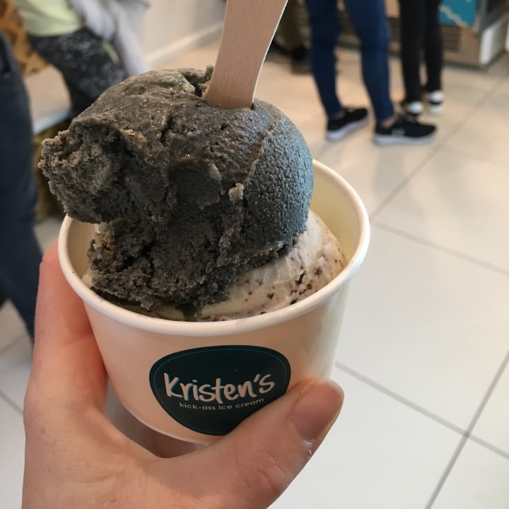 photo of Kristen's Kick-Ass Ice Cream Newlands Vegan Sesame Street shared by @annabrooke on  29 Aug 2021 - review