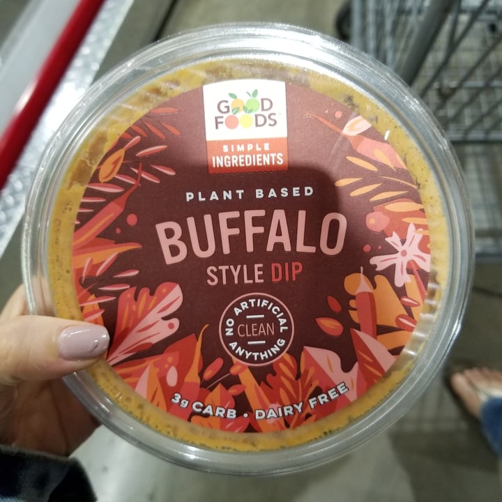 photo of Good Foods Plant Based Buffalo Style Dip shared by @lizmaselli on  08 Oct 2020 - review