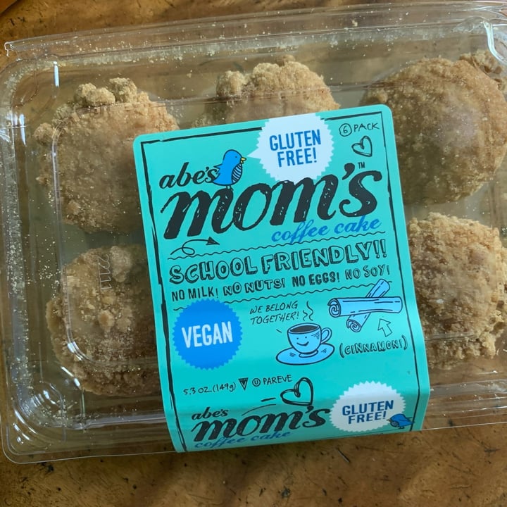 photo of Abe's Vegan Muffins Abe's Mom's Gluten Free Coffee Cake Muffins shared by @jeremytheape on  30 Jul 2022 - review