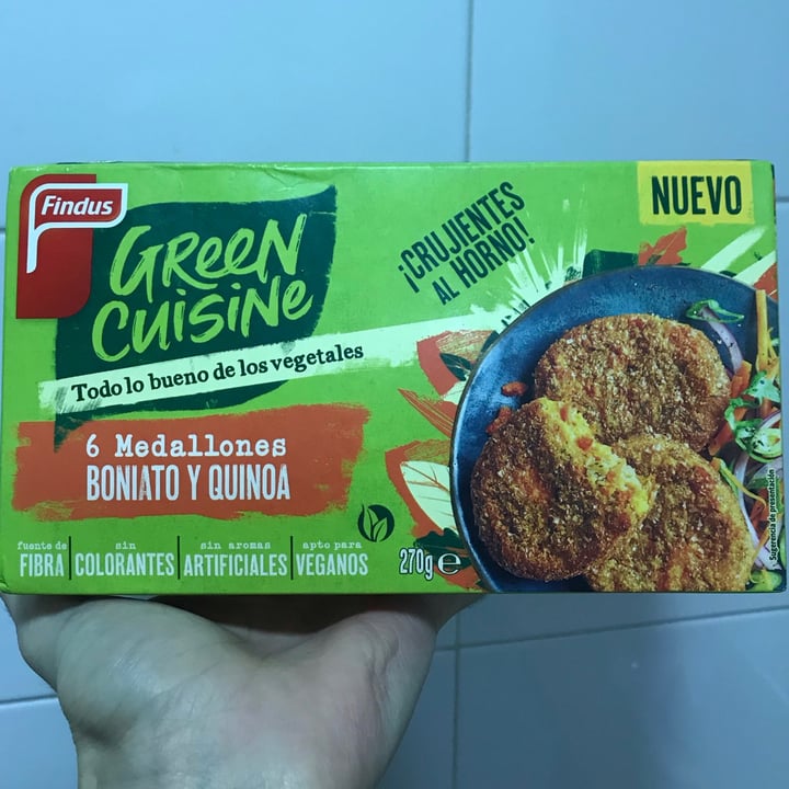 photo of Findus Medallones de boniato y quinoa shared by @irequinzel on  21 Dec 2020 - review