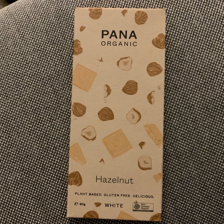 photo of Pana Organic Hazelnut White Chocolate shared by @naomimk on  31 Aug 2021 - review