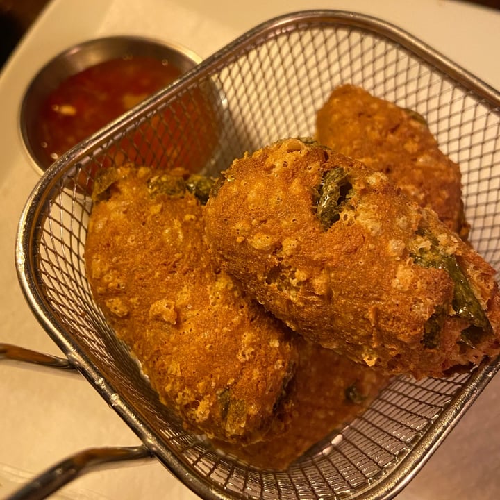 photo of bodhi - veganes restaurant & bar Chilli cheese nuggets shared by @vegan-everafter on  12 Nov 2021 - review