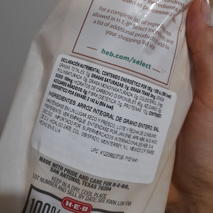 review photo of HEB Organics Rice cakes natural shared by @jossiemdzz on 12 Oct 2021 - review
