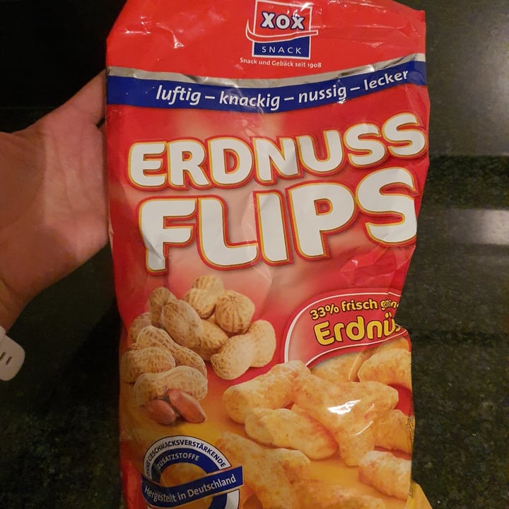 photo of Xox snacks Erdnuss flips shared by @jesscaga on  02 Jul 2020 - review