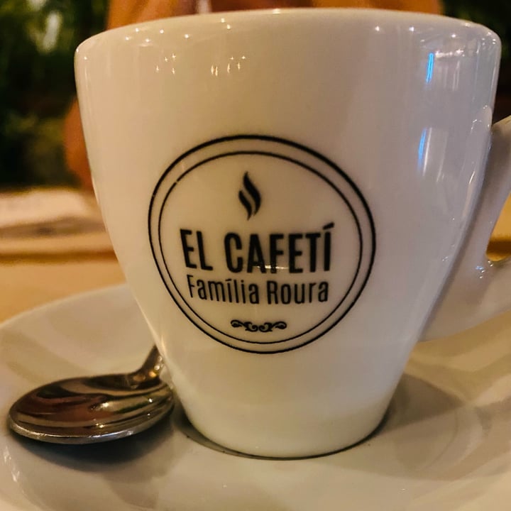 review photo of Sa Garrofa cortado descafeinado con leche de soja shared by @marionayogacadaques on 20 Jun 2022 - review