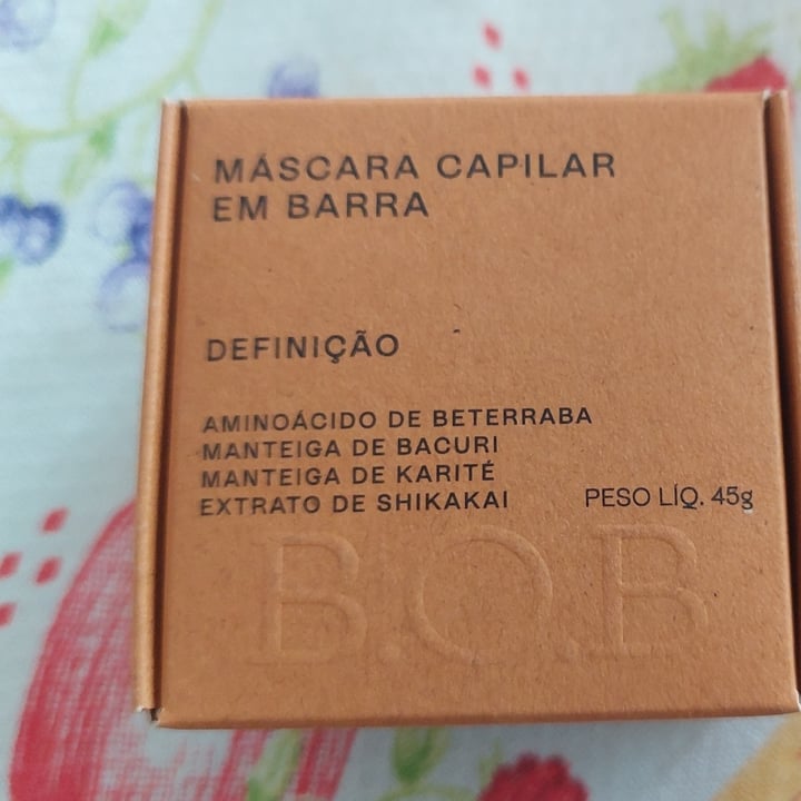 review photo of B.O.B Máscara capilar shared by @elane on 08 May 2022 - review