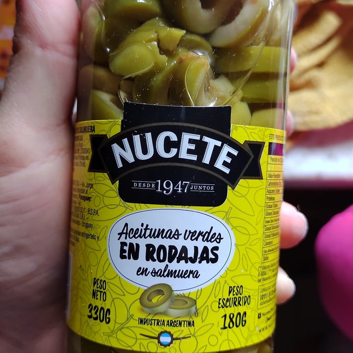 photo of Nucete Aceituna verdes en rodajas shared by @victoriacobain on  27 Mar 2021 - review