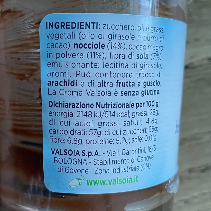 review photo of Valsoia Crema alla nocciola shared by @caramedo on 16 Dec 2021 - review