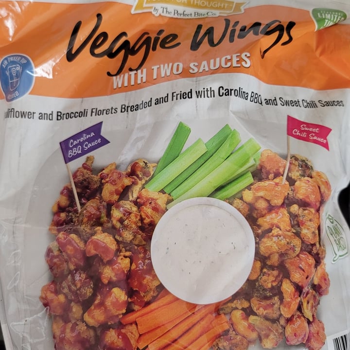 photo of Food for Thought Veggie Wings shared by @glitteredweb on  17 Apr 2022 - review