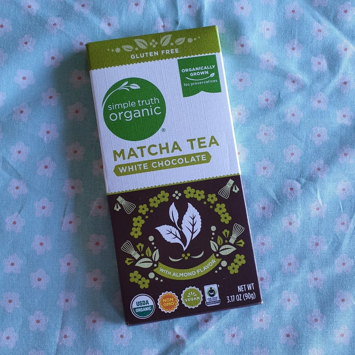 photo of Simple Truth Matcha Tea White Chocolate shared by @paniwilson on  01 Oct 2021 - review
