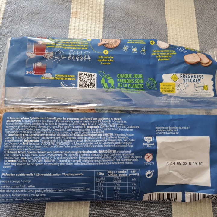review photo of Schär Pain Campagnard shared by @arleneclaire on 11 May 2022 - review