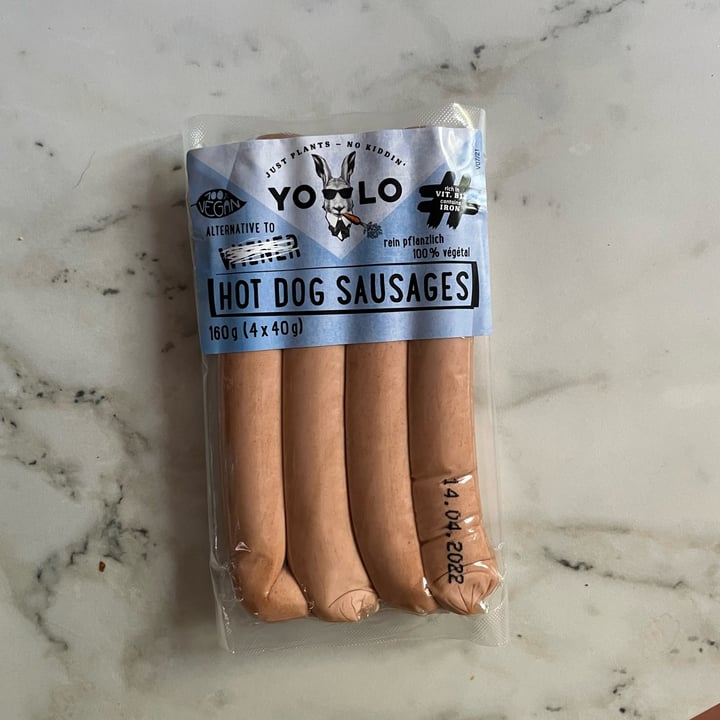 photo of Yolo Hot Dog Sausages shared by @bloomingbeatrice on  12 Apr 2022 - review